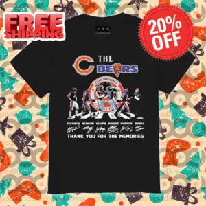 Chicago Bears The Bears Champions 1985 Cross Walk Thank You For The Memories 2024 Shirt