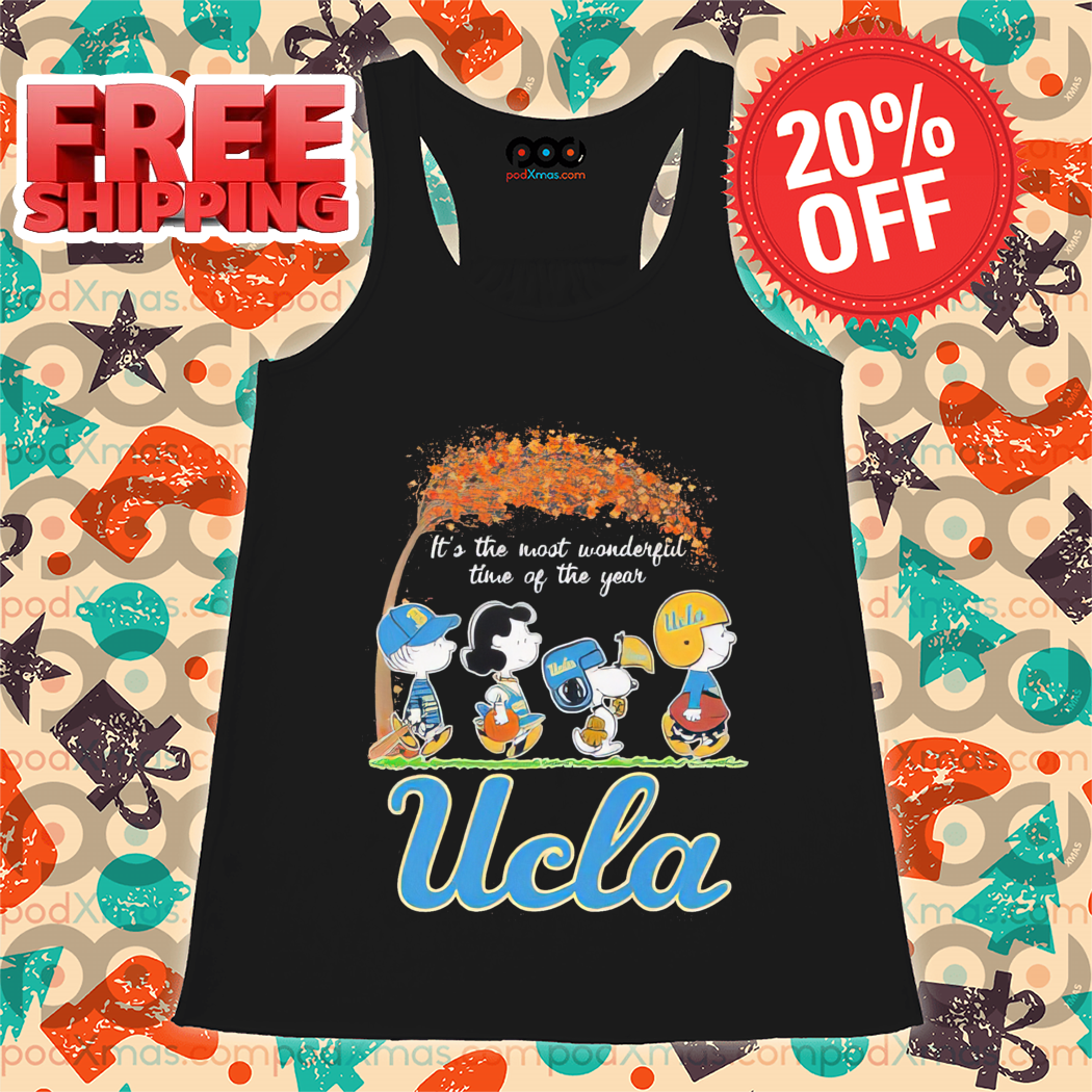 Peanuts Snoopy It's The Most Wonderful Time Of The Year Ucla Shirt