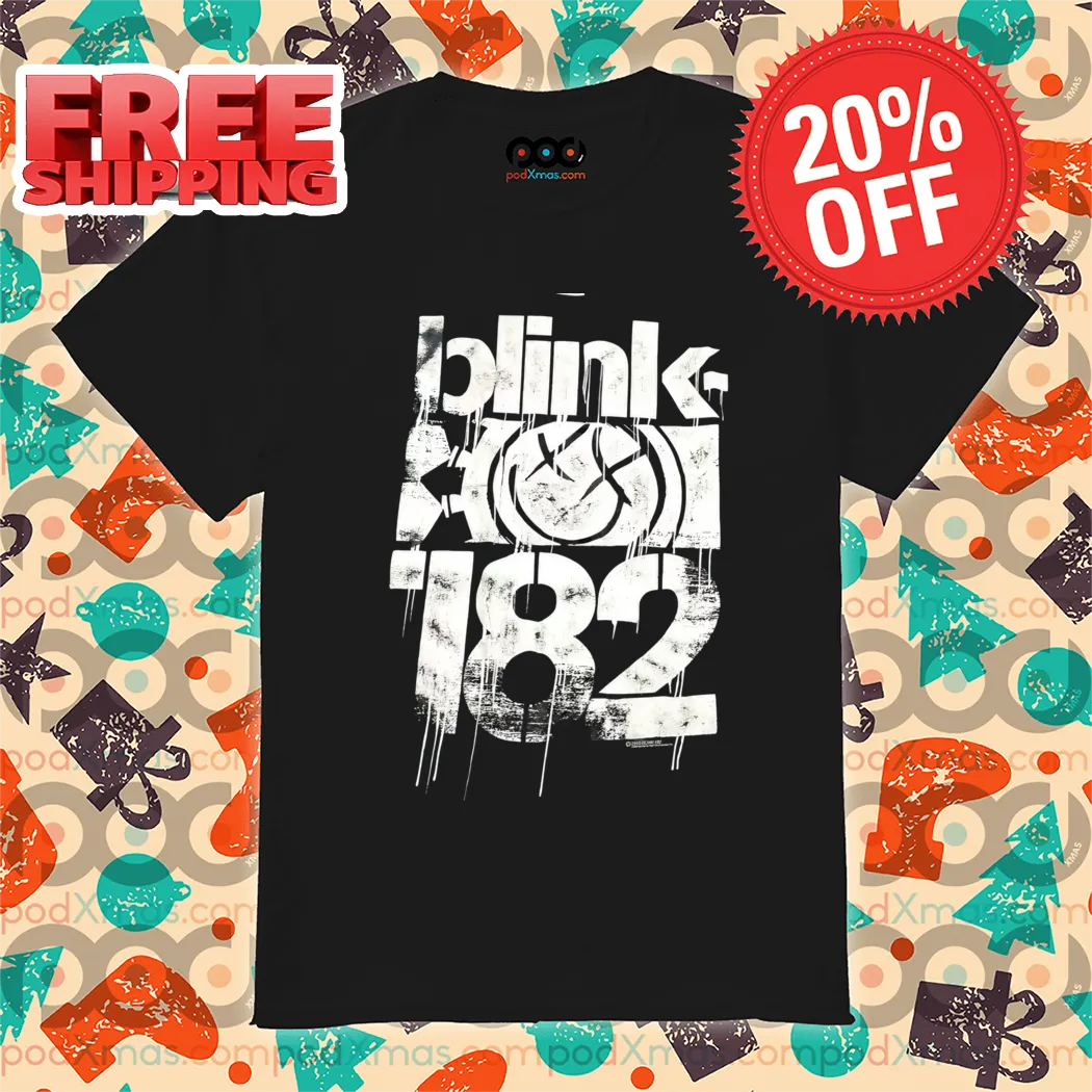 Smiley Face Icon Blink 182 Vintage 2024 Shirt