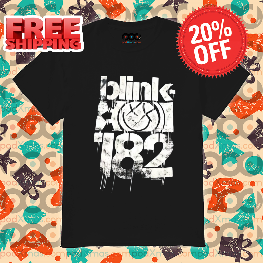 Smiley Face Icon Blink 182 Vintage 2024 Shirt