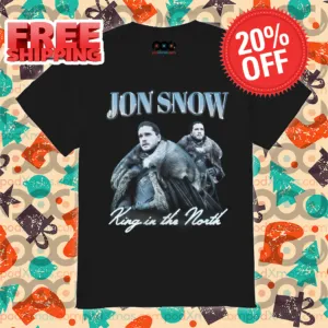 Jon Snow King In The North A Song of Ice and Fire Shirt