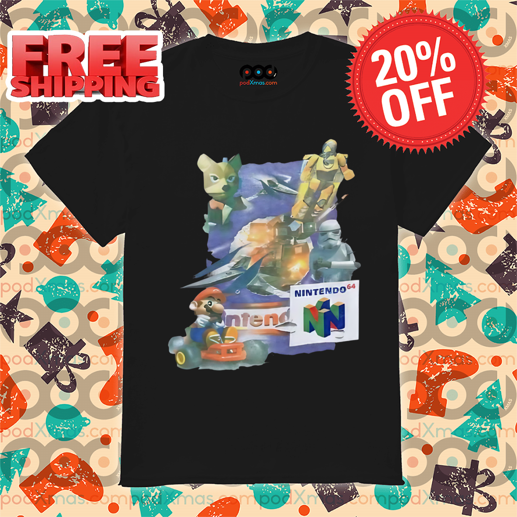 Nintendo 64 Video Game Vintage 2024 Shirt
