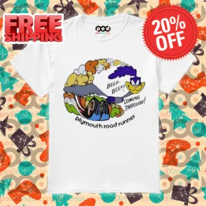 Plymouth Road Runner Looney Tunes Cartoon Shirt