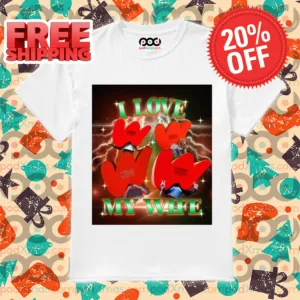Lightning I Love My Wife 2024 Shirt