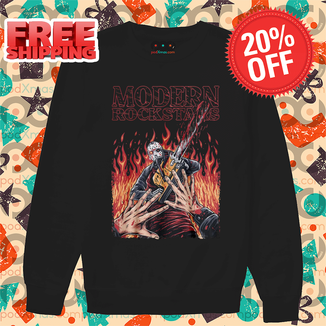 Jason Voorhees Saw Modern Rockstars Halloween 2024 Shirt Jason Voorhees Saw Modern Rockstars Halloween 2024 Shirt