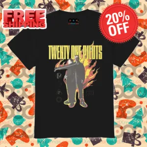 Twenty One Pilots Band Flame 2024 Shirt