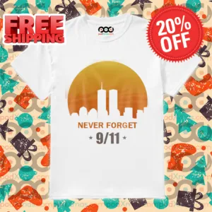 Never Forget 9 11 Sunset 2024 Shirt