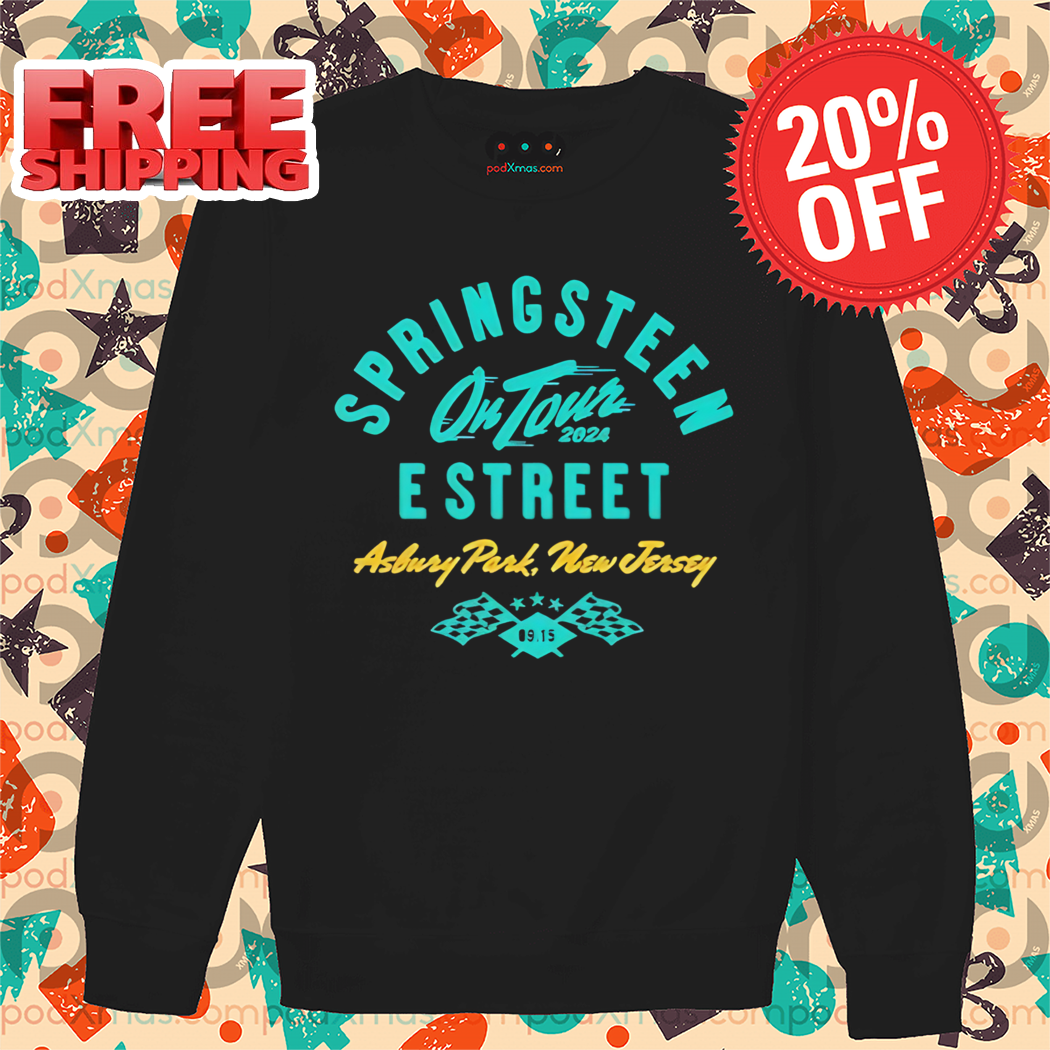 Springsteen On Tour E Street Asbury Park New Jersey Shirt