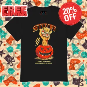 Set It Off I Can't Run From Monsters In My Mind 2024 Shirt