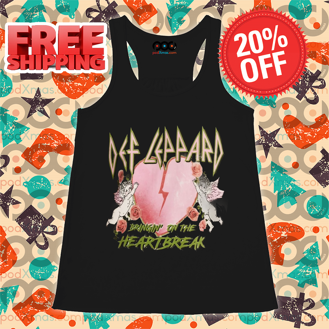 Heart Def Leppard Bringin' On The Heartbreak Vintage Shirt