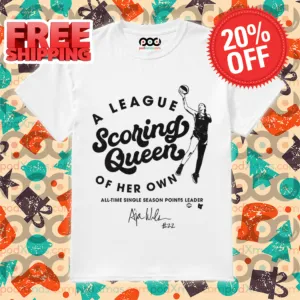A'ja Wilson Scoring Queen Of Her Own Signature Shirt