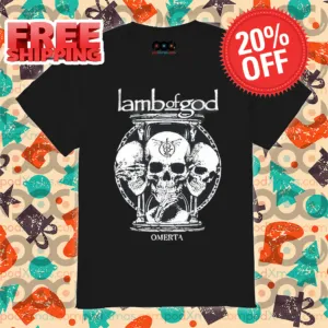 Skull Lamb Of God Omerta Shirt