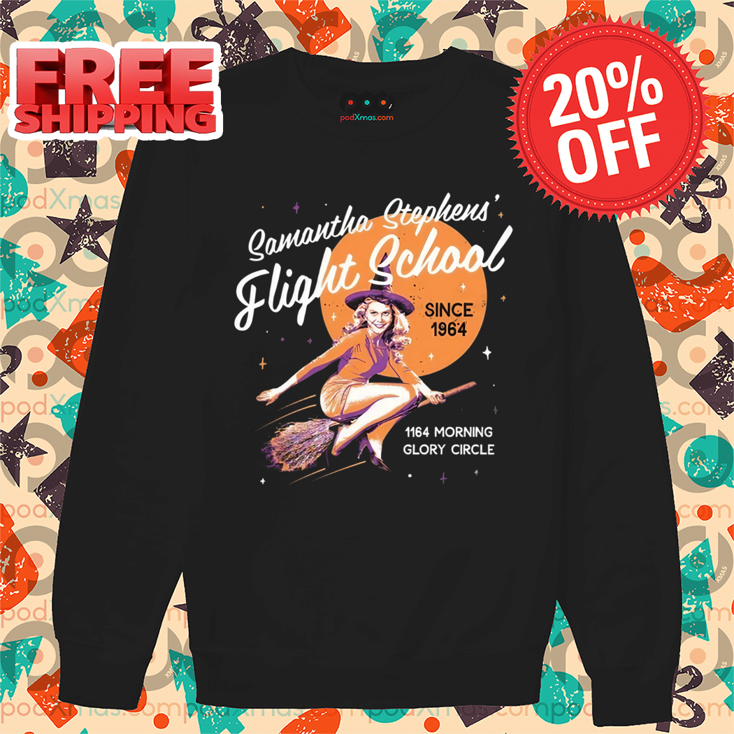 Witch Samantha Stephens' Flight School Since 1984 Halloween Shirt Witch Samantha Stephens' Flight School Since 1984 Halloween Shirt