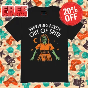 Surviving Purely Out of Spite Halloween 2024 Shirt