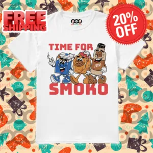 Cigarette Beer Walk Time For Smoko Shirt