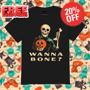 Skeleton Wanna Bone Halloween 2024 Shirt