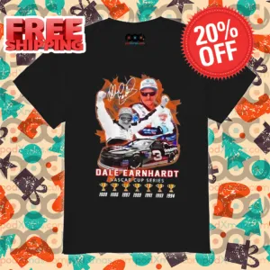 Dale Earnhardt Champions Nascar Cup Series Signature 2024 Shirt