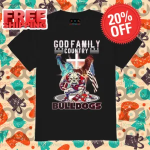 Cross Liberties Eagles God Family Country Georgia Bulldogs 2024 Shirt