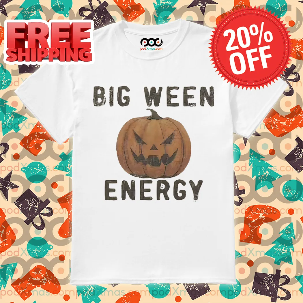 Pumpkin Big Ween Energy Halloween 2024 Shirt