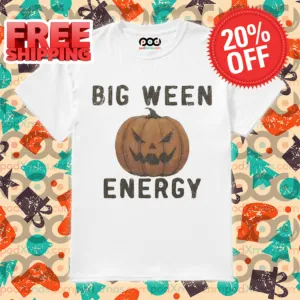 Pumpkin Big Ween Energy Halloween 2024 Shirt