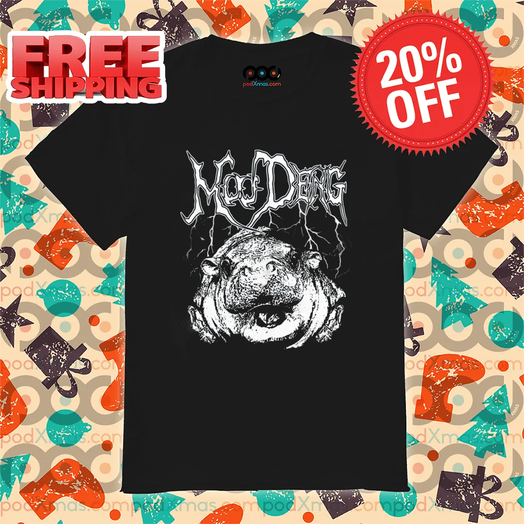 Moo Deng Hippo Cute 2024 Shirt