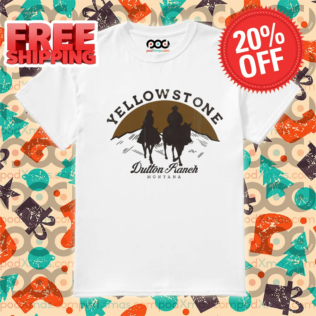 Cowboys Yellowstone Dutton Ranch, Montana 2024 Vintage Shirt