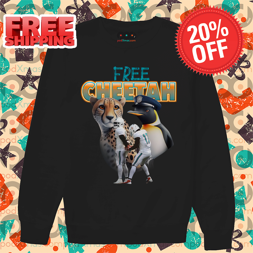 Jaelan Phillips Tyreek Hill Free Cheetah Shirt