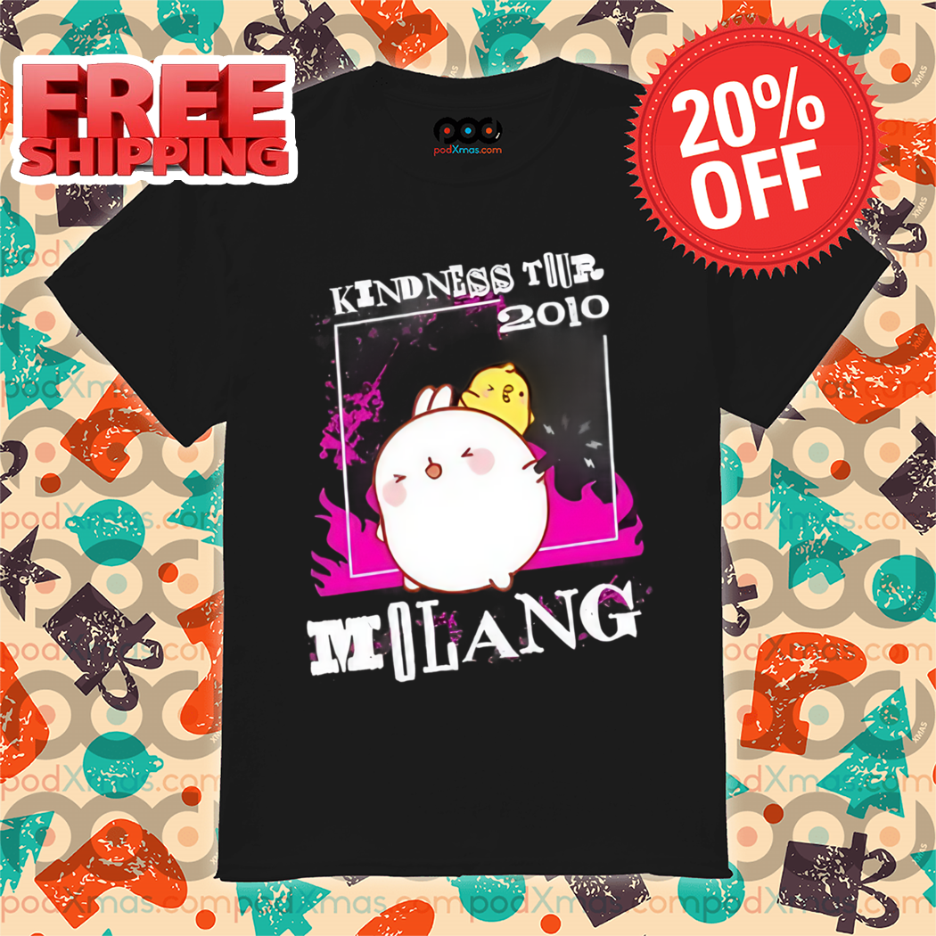 Kindness Tour 2010 Molang Rock Shirt