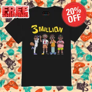 Daydrian Harding 3 Million Subscribers Shirt