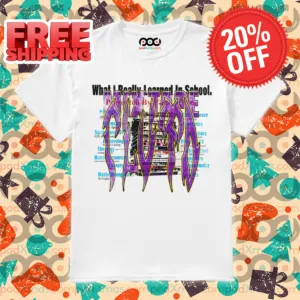 What I Really Learned In School Mixtape Shirt
