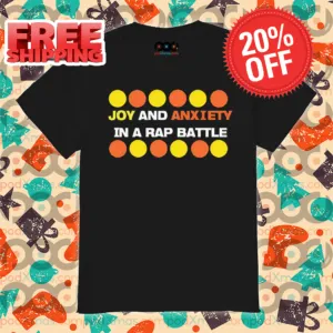 Joy And Anxiety In A Rap Battle Shirt