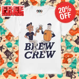 Milwaukee Brewers Drinking With Mascot Shirt