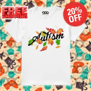 Leaves Autism Autumn 2024 Autism Awareness Shirt