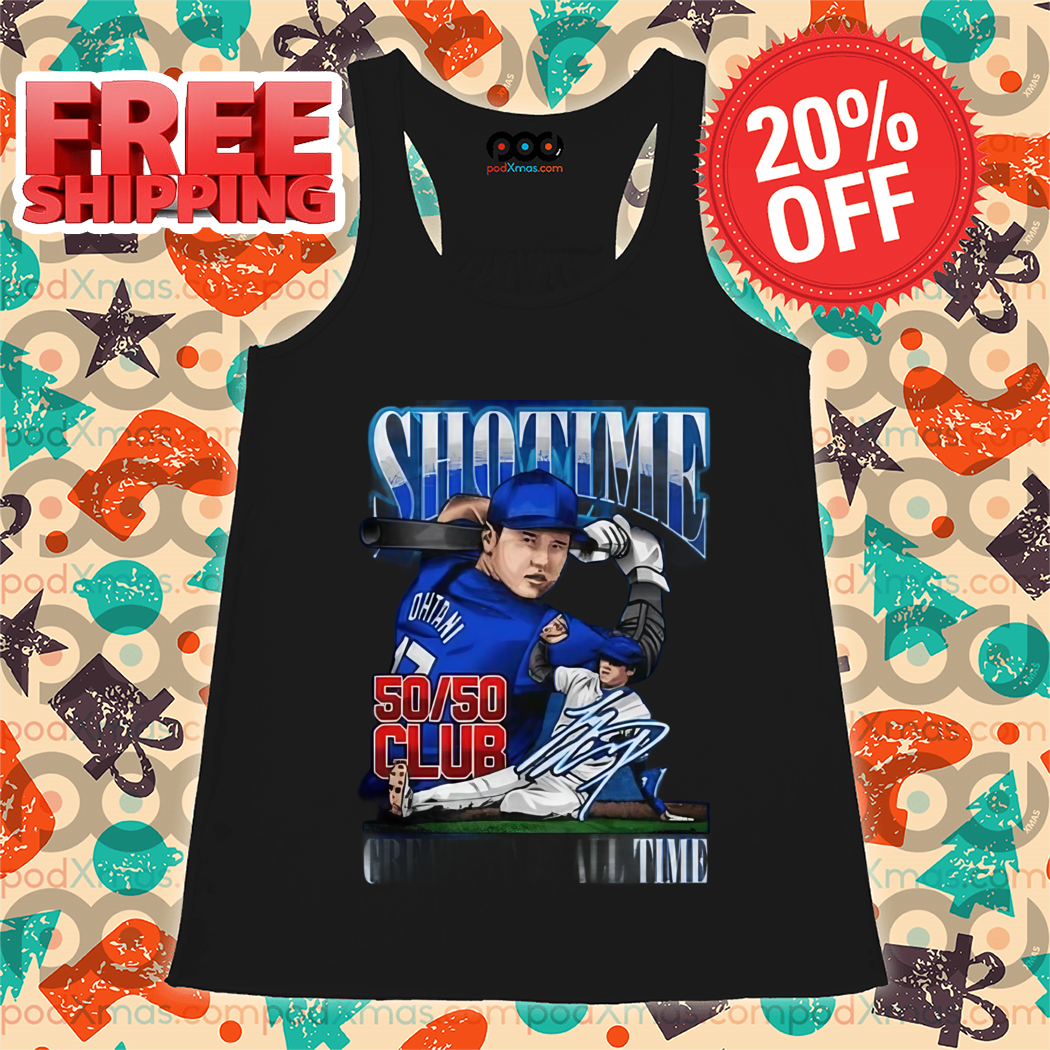 Shohei Ohtani 50 50 Club Shotime Greatest Of All Time 2024 Shirt