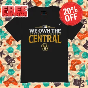 Milwaukee Brewers We Own The National League Central 2024 Shirt