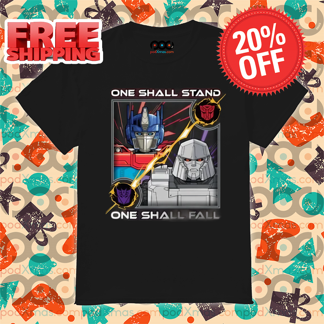 One Shall Stand One Shall Fall Transformers Ones 2024 Shirt