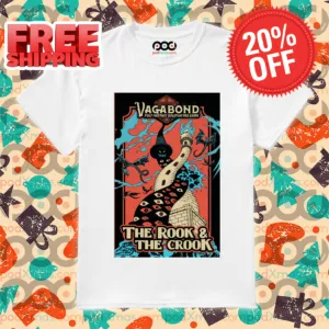 Town Vagabond Pulp Fantasy Roleplaying Game The Rook And The Crook Shirt