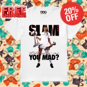 Slam A'Ja Wilson Does It Again You Mad Shirt