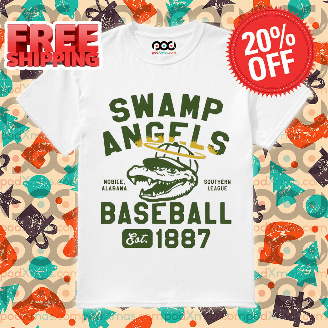 Swamp Angels Mobile Alabama Baseball East 1887 Shirt