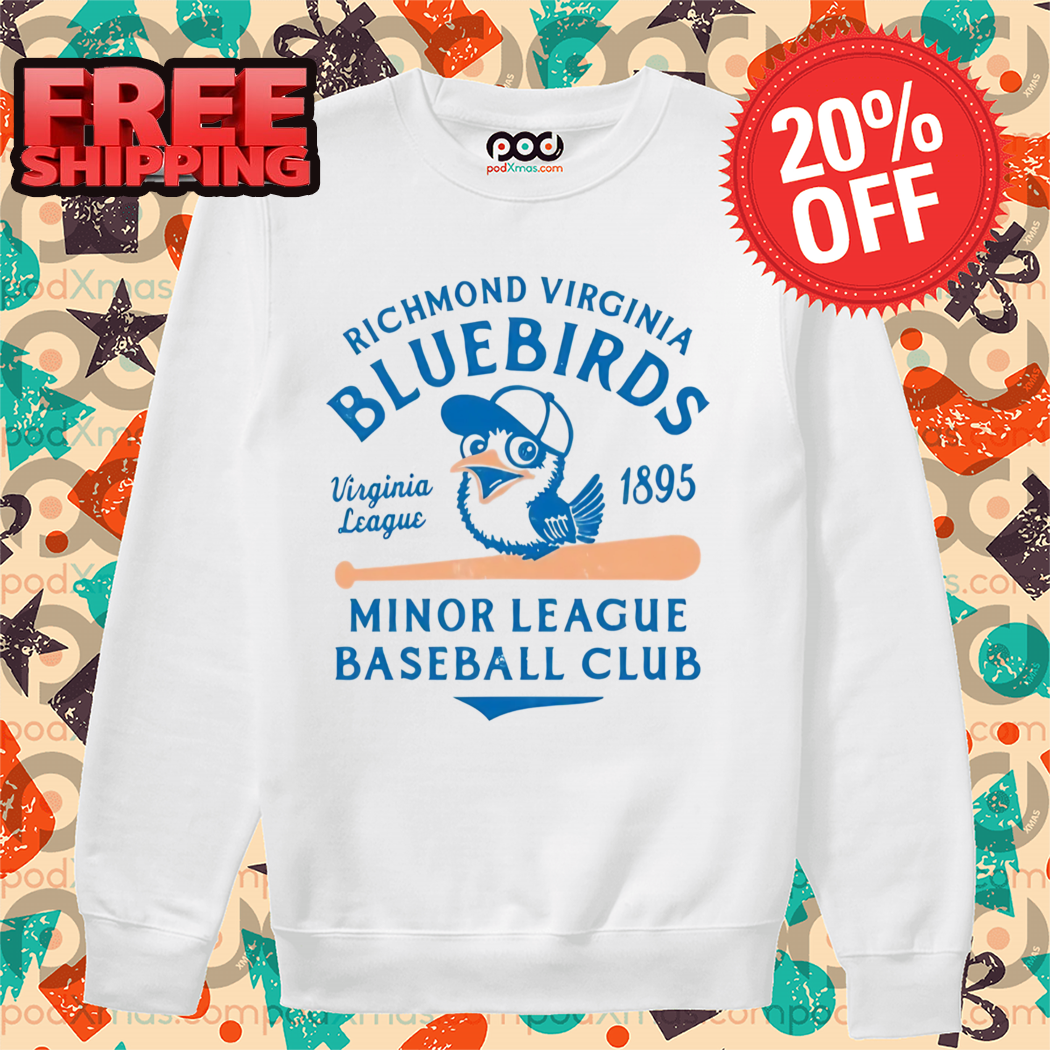 Richmond Virginia Bluebirds 1895 Minor League Baseball Club Vintage Shirt