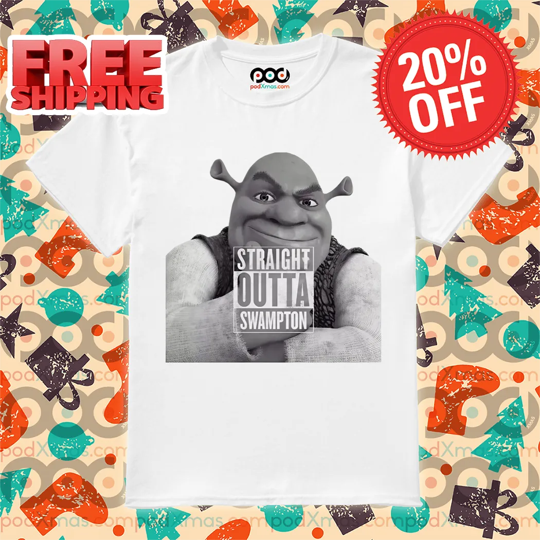 Shrek Straight Outta Swampton Shirt