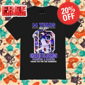 14 Years Charlie Blackmon Forever A Rookie Thank You For The Memories Shirt