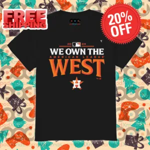 Houston Astros We Own The American League West Shirt