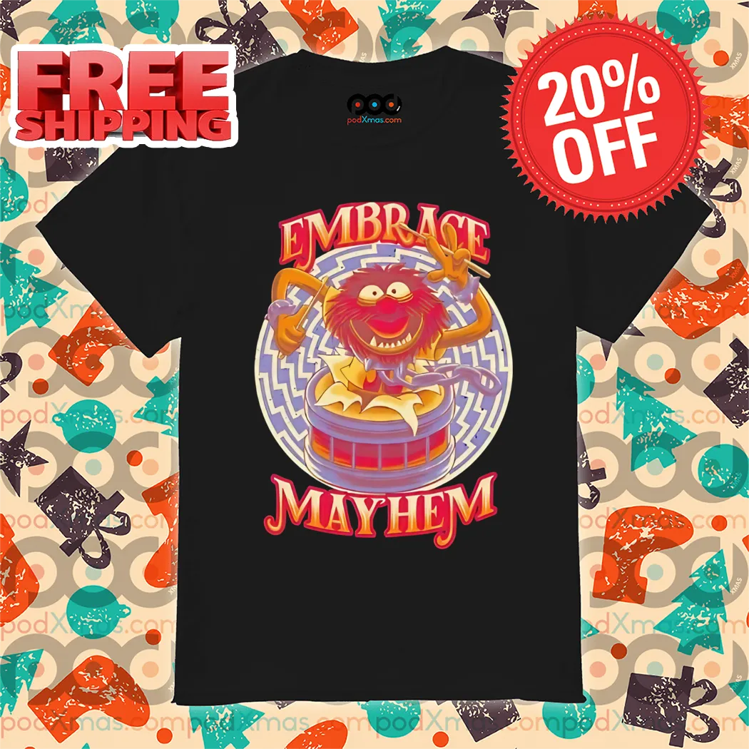 The Muppets Animal Embrace May Hem Shirt