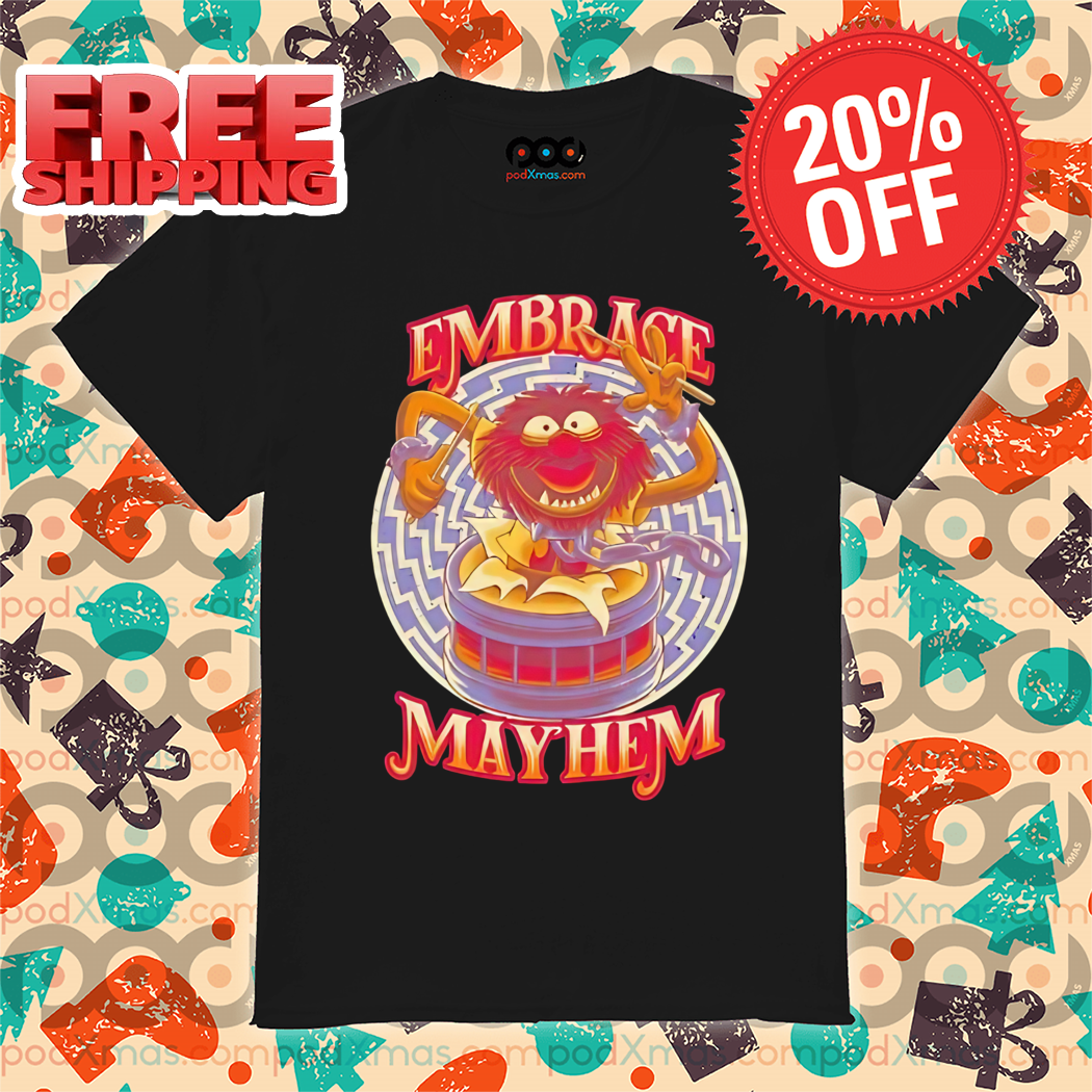 The Muppets Animal Embrace May Hem Shirt