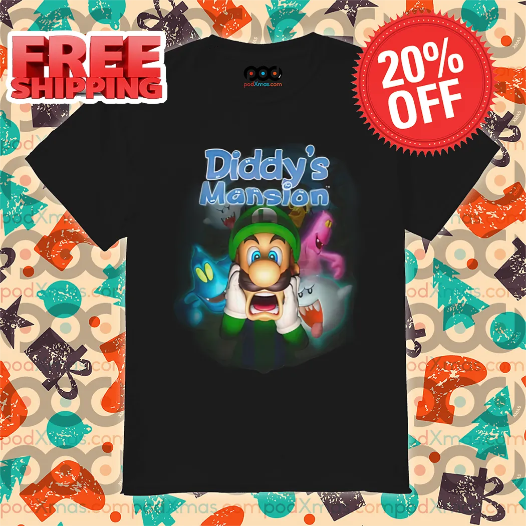 Super Mario Diddy's Mansion Shirt