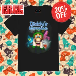 Super Mario Diddy's Mansion Shirt