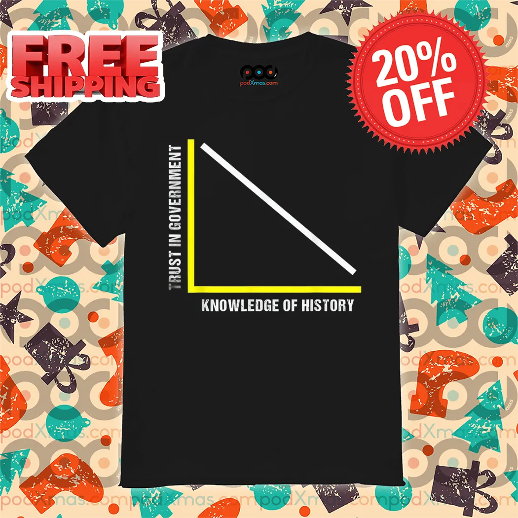 Trust In Government Knowledge Of History Vintage Shirt