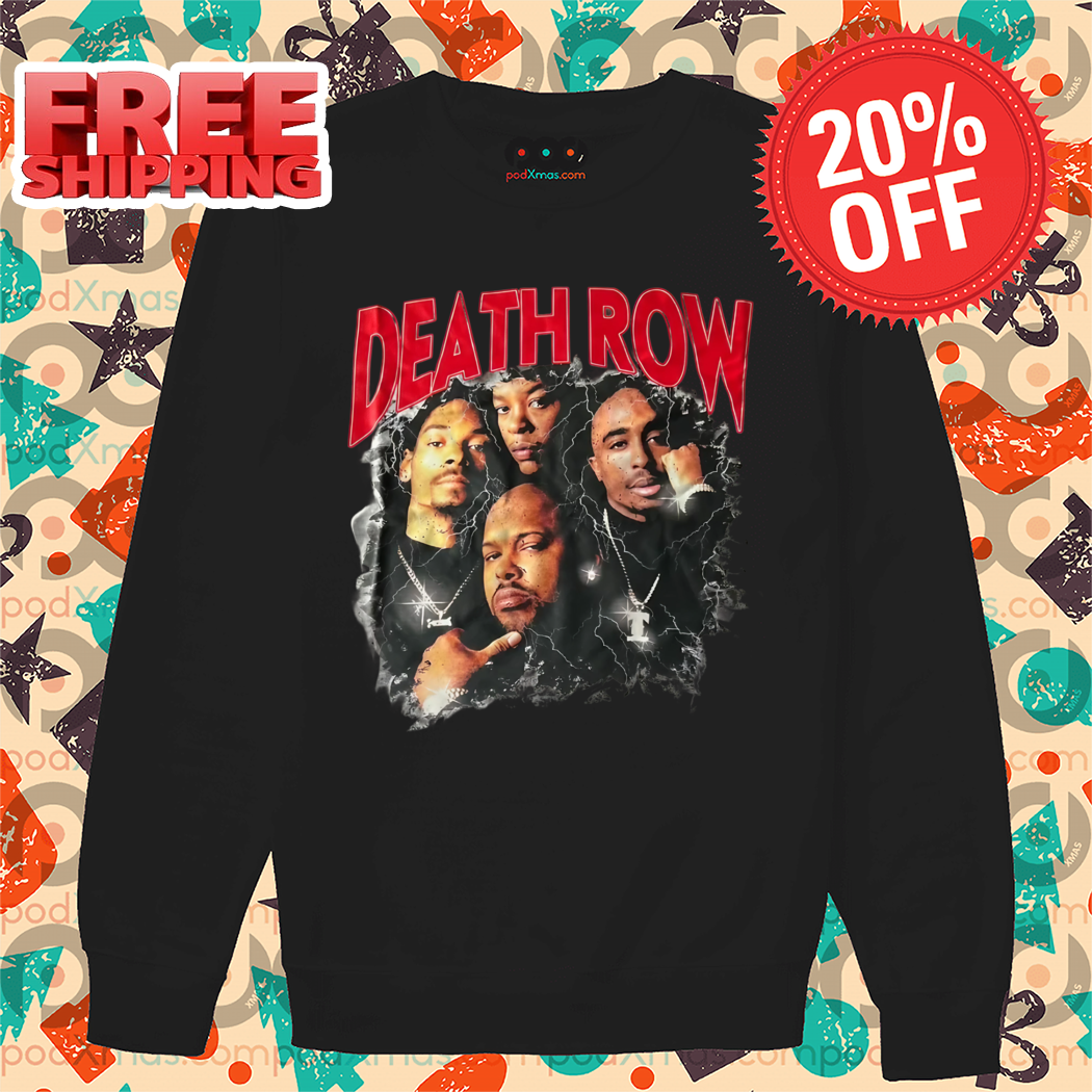 Death Row Records Snoop Dogg Dr Dre Tupac 2024 Shirt