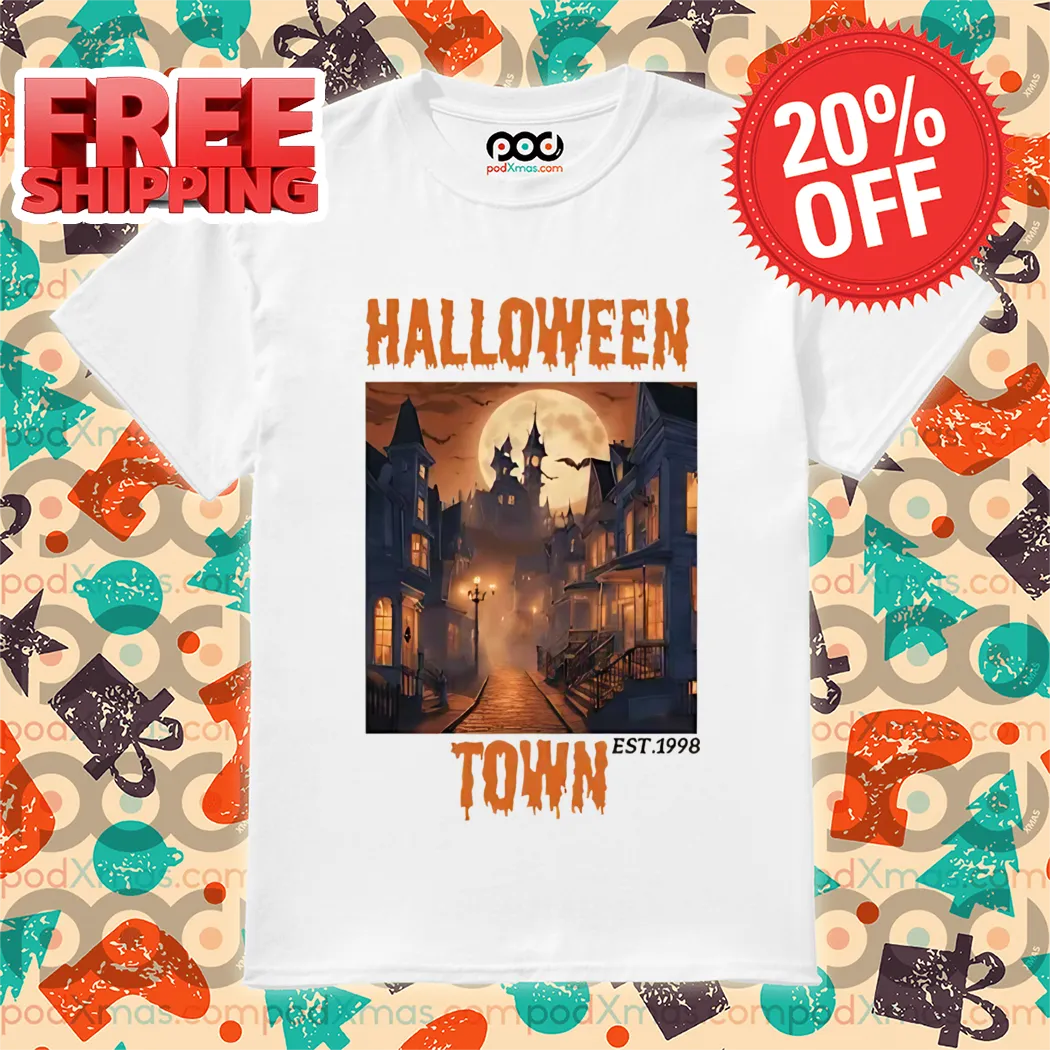 Halloween Town Est 1998 Vintage Shirt